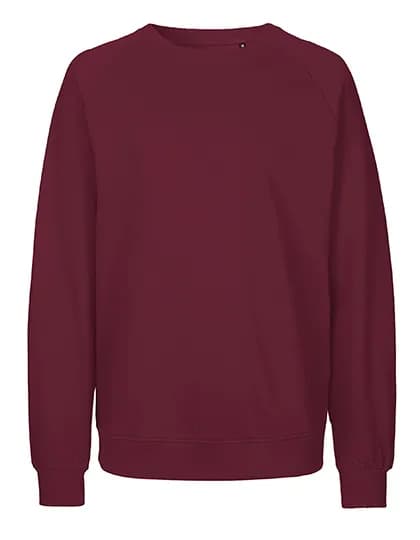 Unisex Tiger Cotton Sweatshirt - Bordeaux