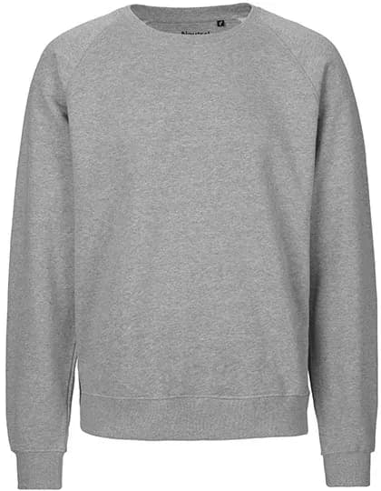Unisex Tiger Cotton Sweatshirt - Sport Grey