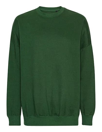 Oversized Sweatshirt - Bottle Green
