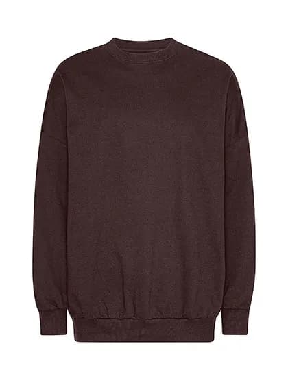 Oversized Sweatshirt - Brown
