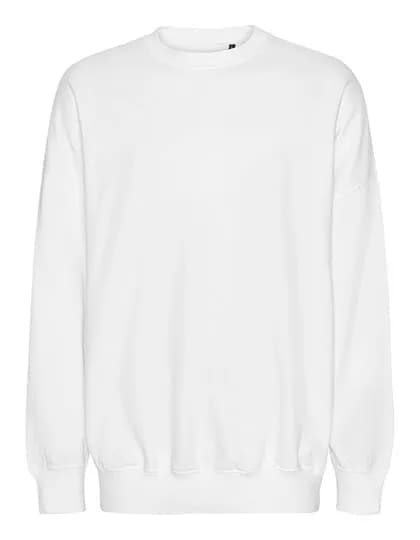 Oversized Sweatshirt - White