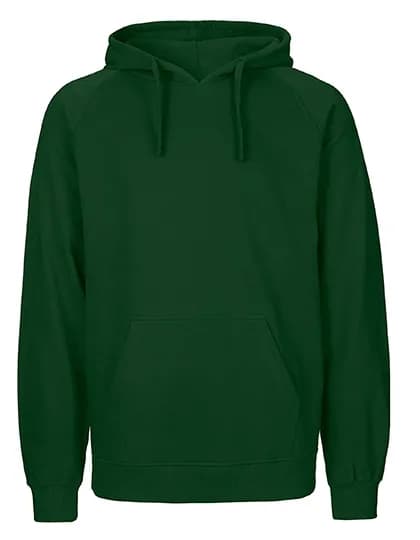 Unisex Tiger Cotton Hoodie - Bottle Green