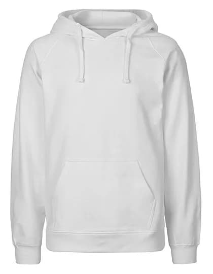 Unisex Tiger Cotton Hoodie - White