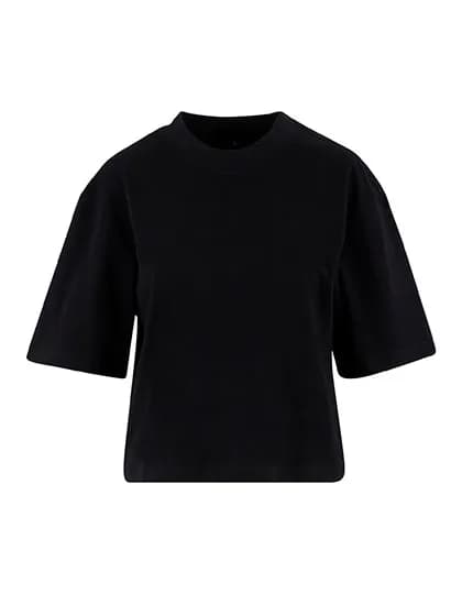 Ladies Oversized Tee - Black