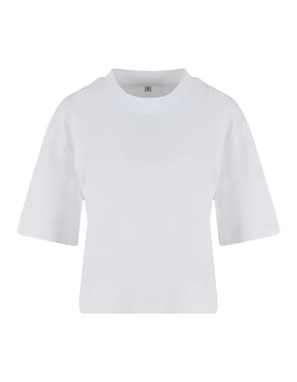 Ladies Oversized Tee - White