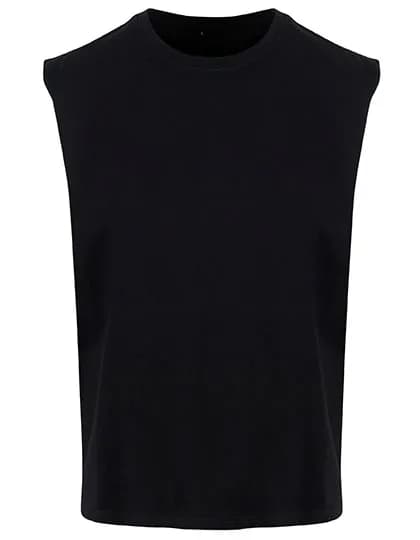 Sleeveless Tee - Black