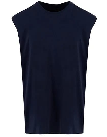 Sleeveless Tee - Navy