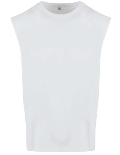 Sleeveless Tee - White