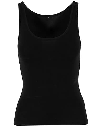 Ladies Basic Tank Top - Black