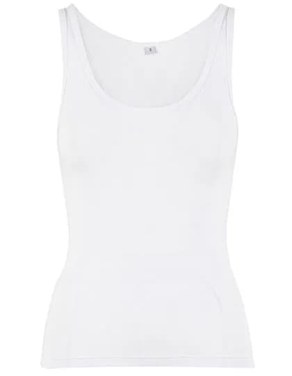 Ladies Basic Tank Top - White