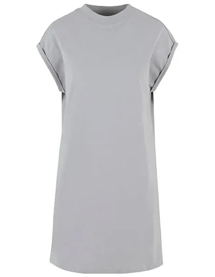 Ladies Extended Shoulder Dress - Light Asphalt