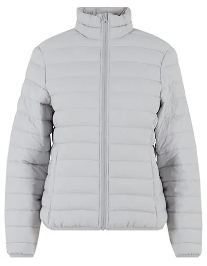 Ladies Light Puffer Jacket - Light Asphalt