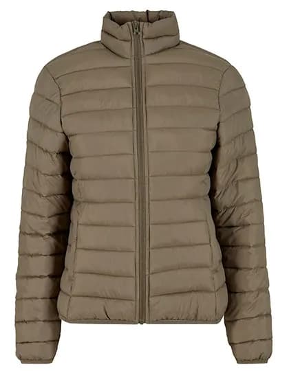 Ladies Light Puffer Jacket - Olive