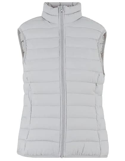 Ladies Light Puffer Vest - Light Asphalt