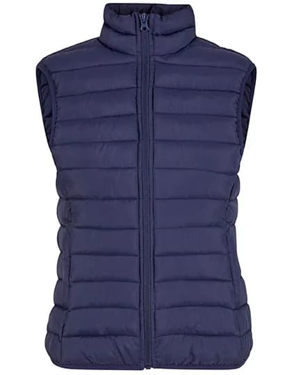 Ladies Light Puffer Vest - Navy