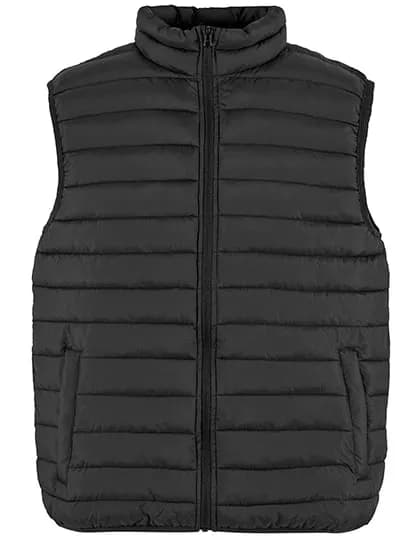 Light Puffer Vest - Black
