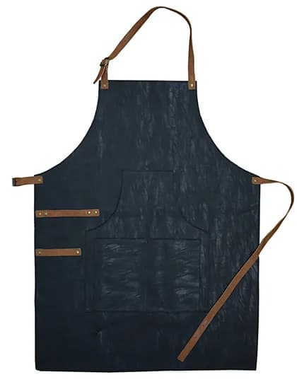 Schürze PU - Dark Grey/Brown