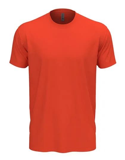 Unisex Crew Neck T-Shirt - Classic Orange