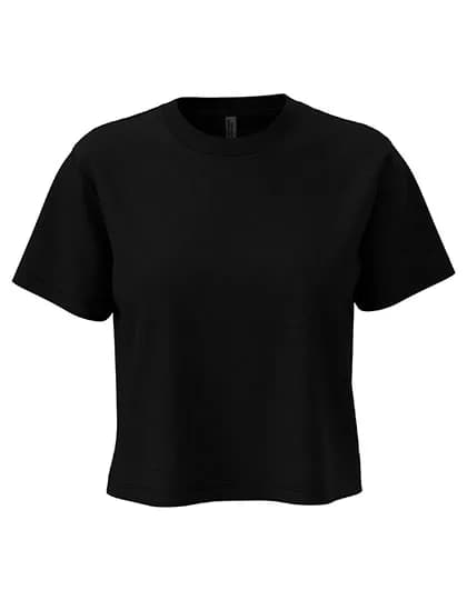 Women´s Heavyweight Boxy T-Shirt - Black