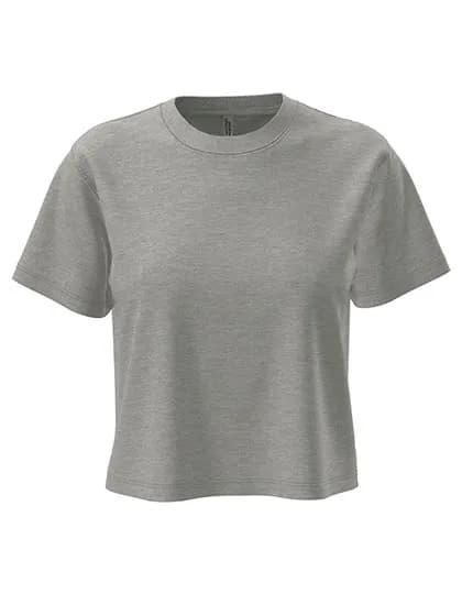 Women´s Heavyweight Boxy T-Shirt - Heather Grey
