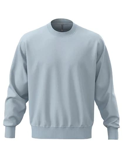 Unisex Heavyweight Sweatshirt - Stonewash Denim