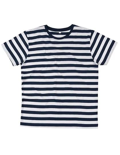 Men´s Stripy T - Navy/White