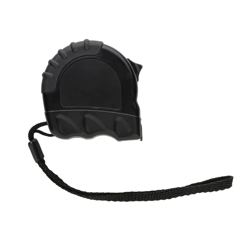 3m/16mm Maßband aus RCS recyceltem Kunststoff - schwarz