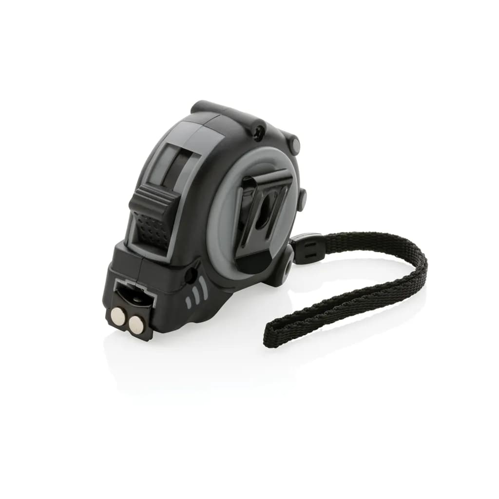 Grip 3m/16mm Maßband aus RCS recyceltem Kunststoff - grau