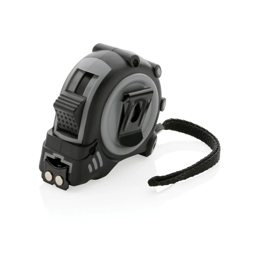 Grip 5m/19mm Maßband aus RCS recyceltem Kunststoff - grau