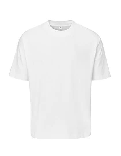 Unisex Oversized Heavy T - White