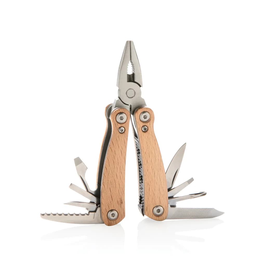 Holz Mini-Multitool - braun