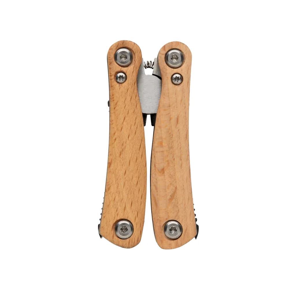 Holz Mini-Multitool - braun