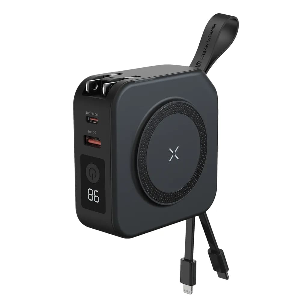 Urban Vitamin Saratoga 5-in-1 universal Charger - schwarz