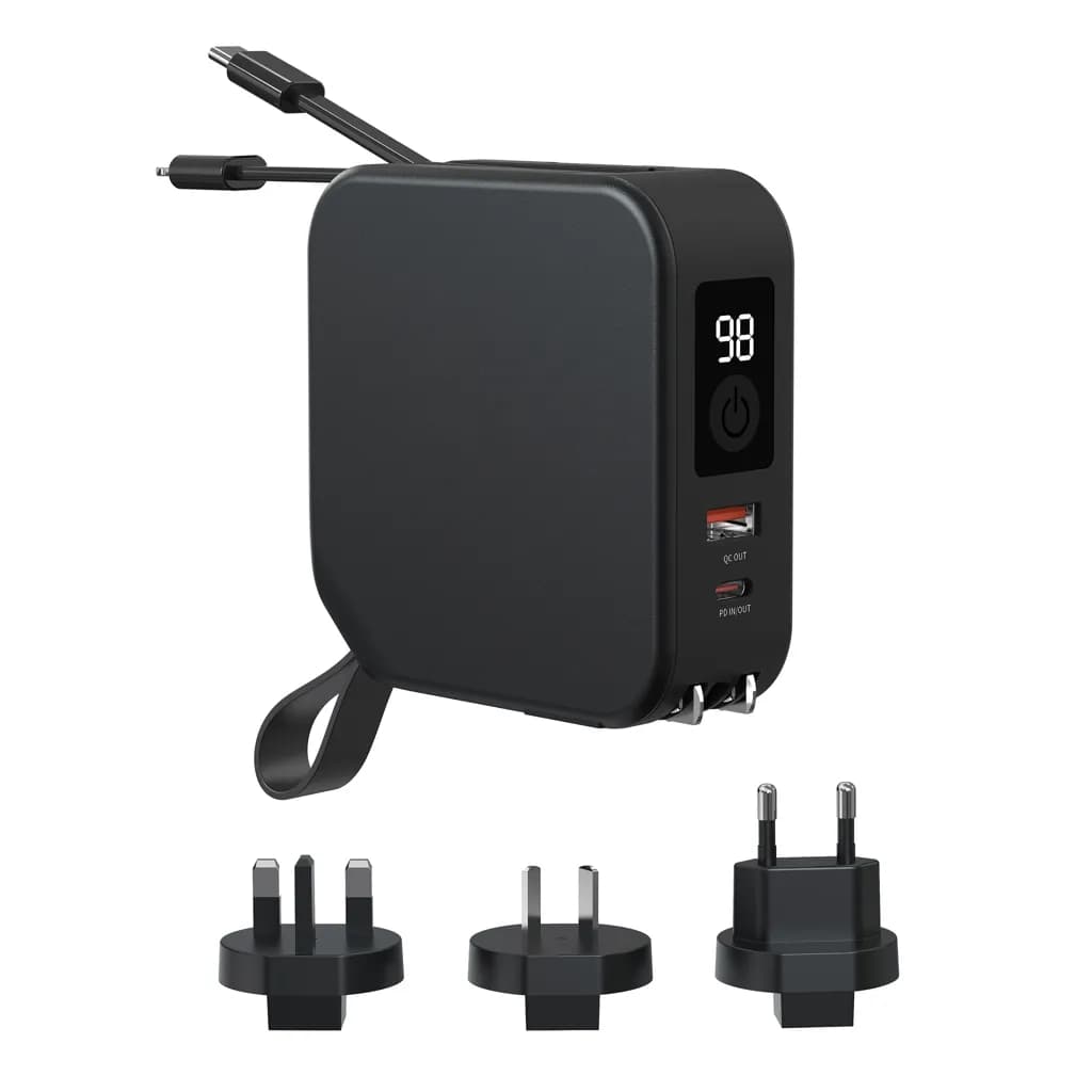Urban Vitamin Saratoga 5-in-1 universal Charger - schwarz