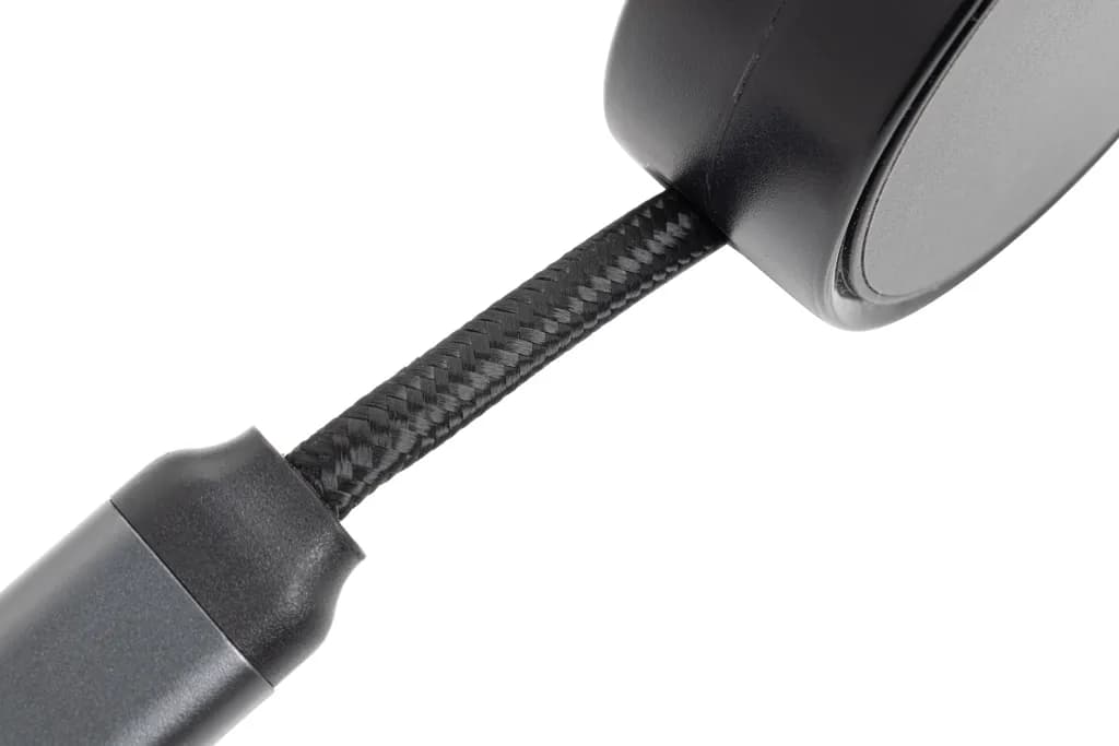 Terra aufrollbares 6-in-1 60W-Kabel aus RCS recyc. Aluminium - grau