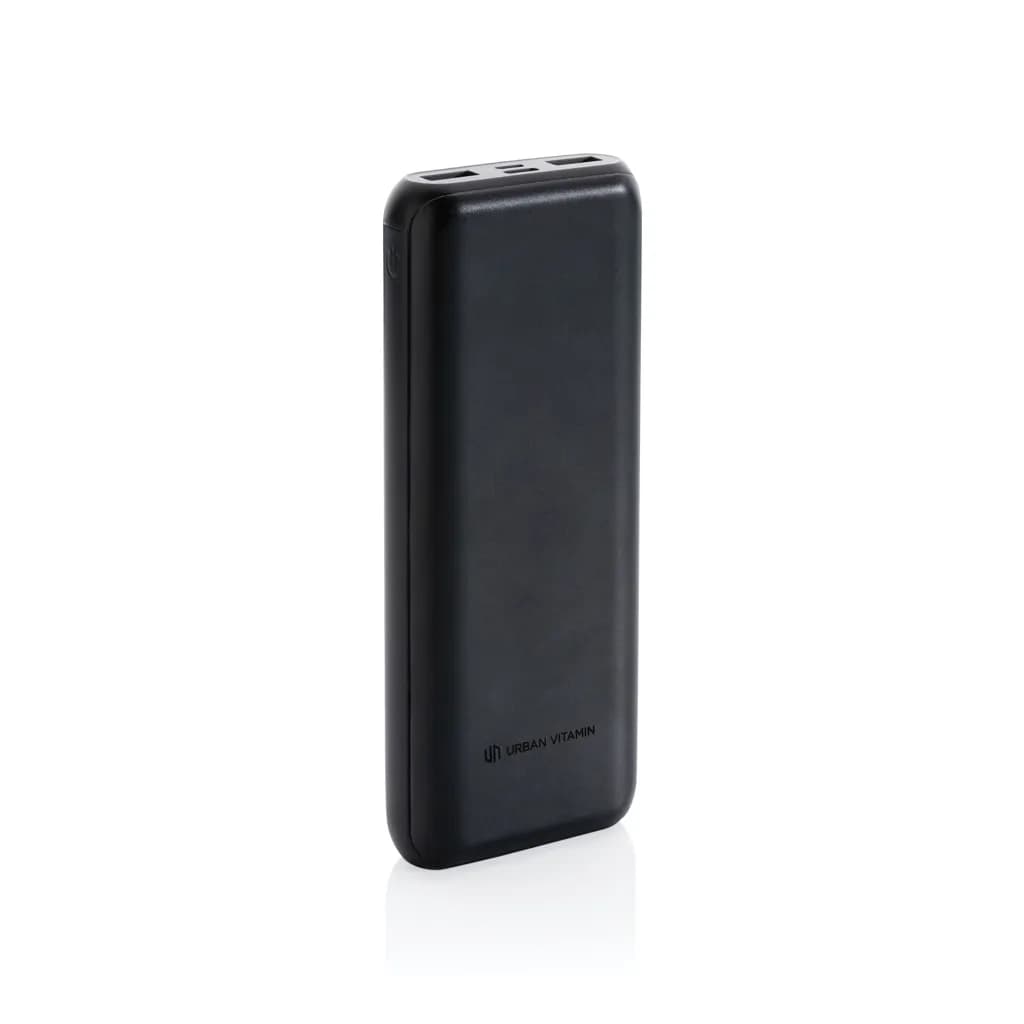 Urban Vitamin Pasadena 20.000mAh 18W PD Powerbank - schwarz