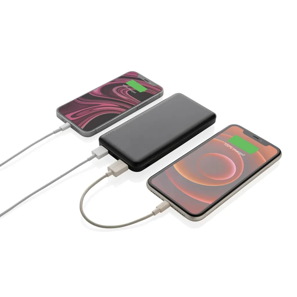 High Density 10.000 mAh Pocket Powerbank - schwarz