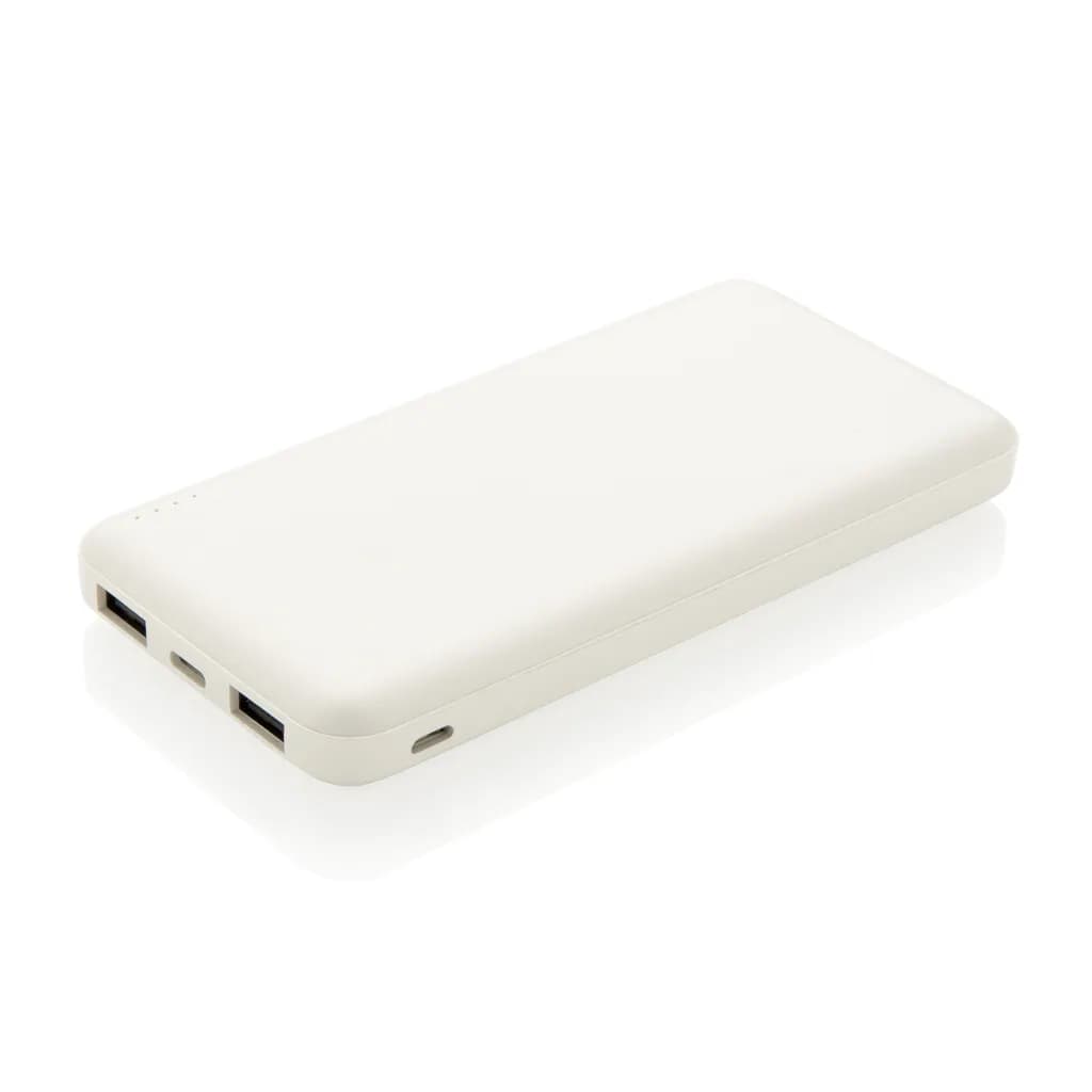 High Density 10.000 mAh Pocket Powerbank - weiß