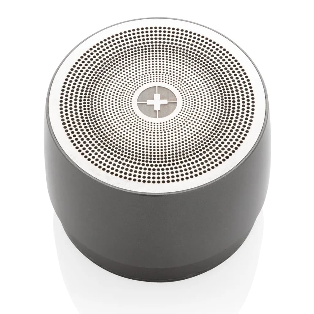 Kabelloser Swiss Peak 5W Bass Lautsprecher - grau