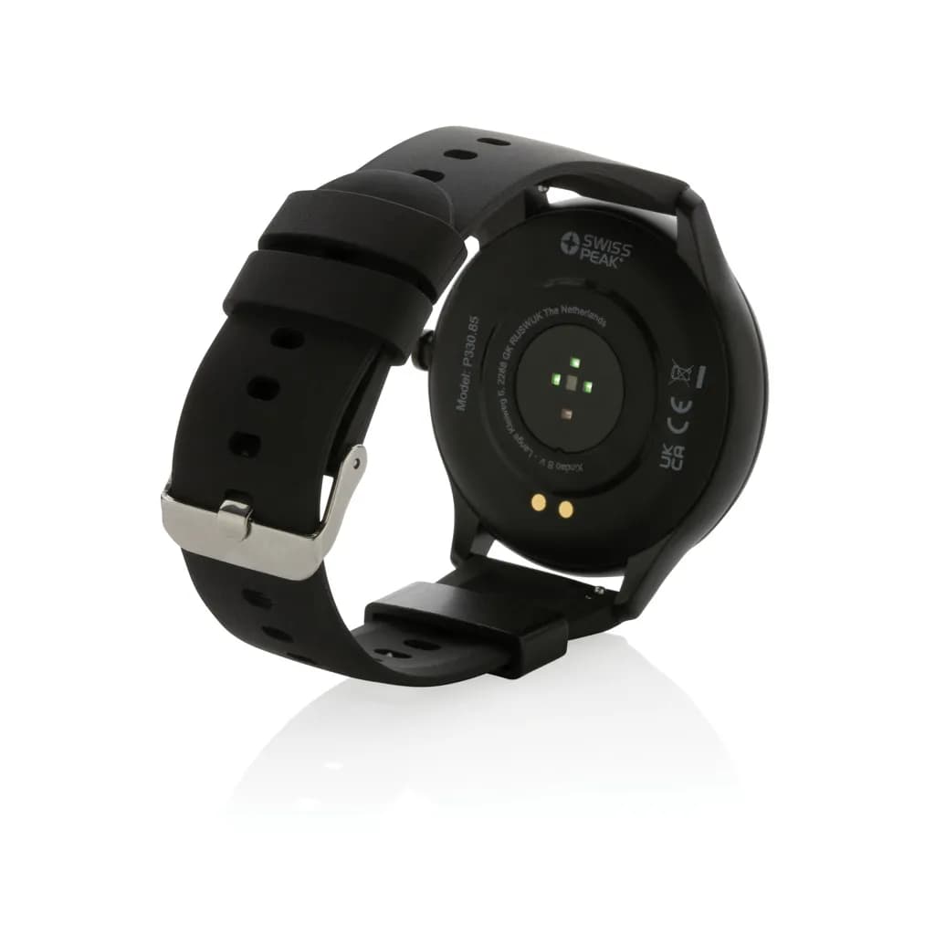 Swiss Peak Watch aus RCS recyceltem TPU - schwarz