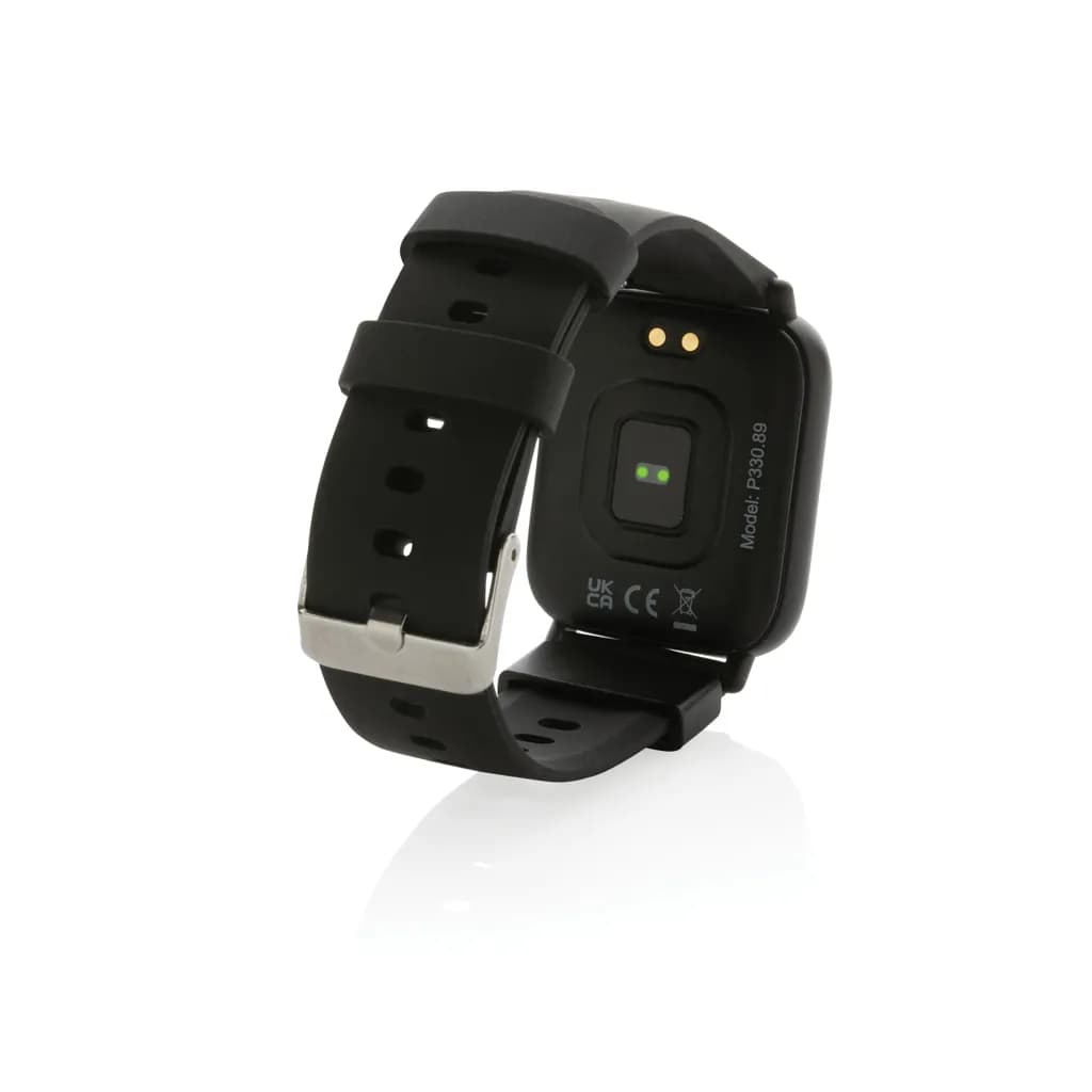 Fit Watch aus RCS recyceltem TPU - schwarz