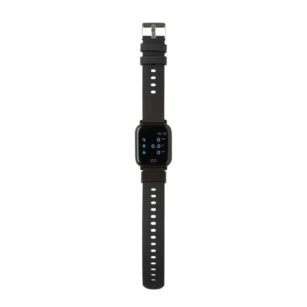 Fit Watch aus RCS recyceltem TPU - schwarz