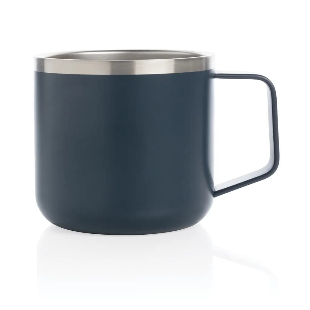 Stainless-Steel Camping-Tasse - blau