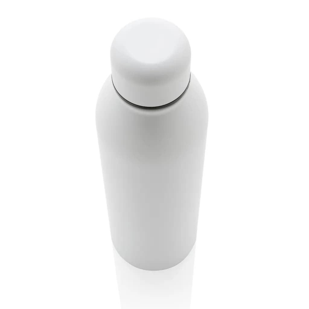 RCS recycelte Stainless Steel Vakuumflasche - weiß