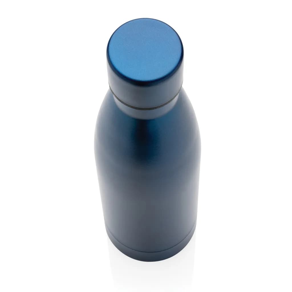 RCS recycelte Stainless Steel Solid Vakuum-Flasche - navy blau