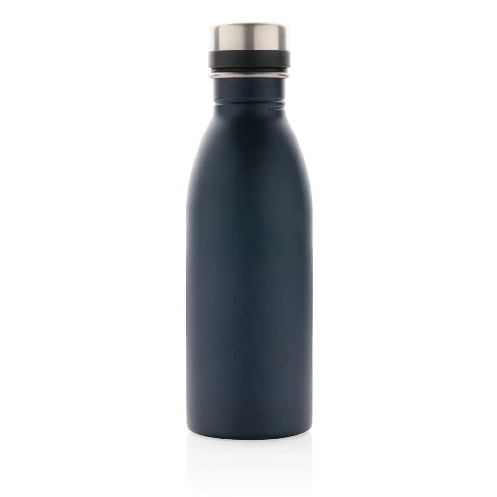 Deluxe Wasserflasche aus RCS recyceltem Stainless-Steel - navy blau