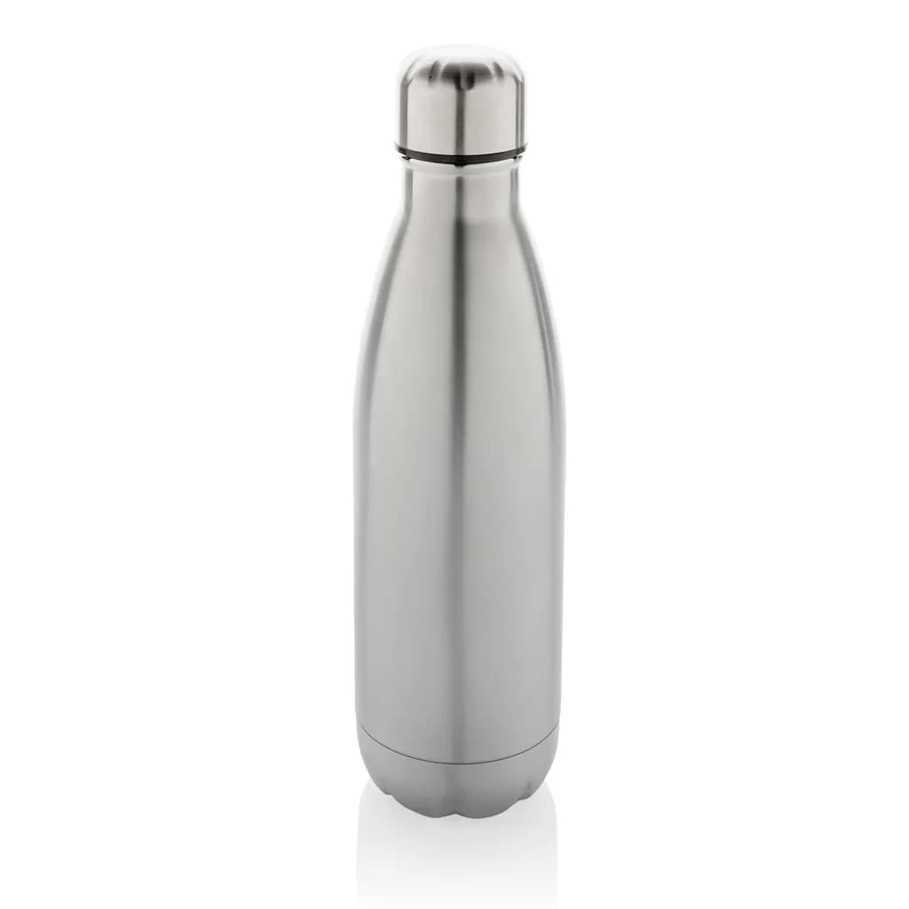 Eureka einwandige Wasserflasche aus RCS rec. Stainless-Steel - silber