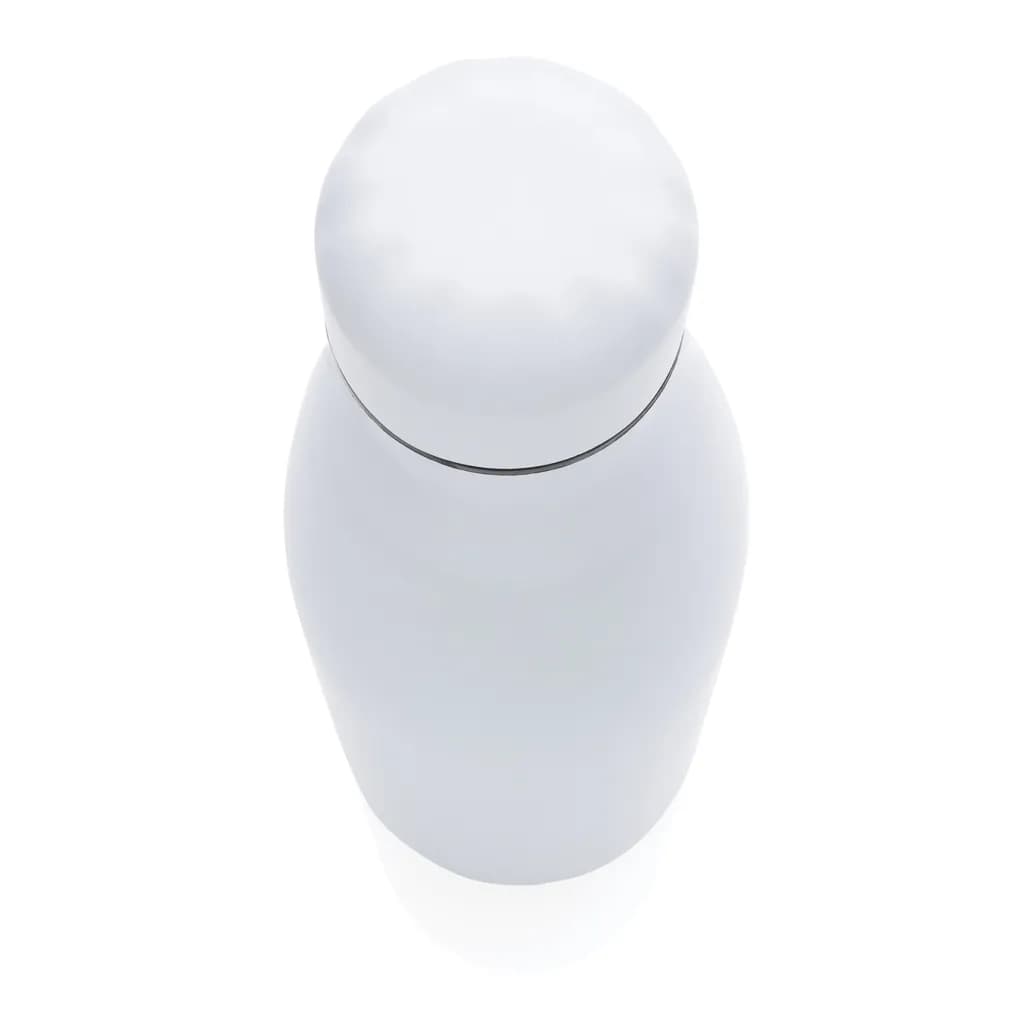 Einfarbige Vakuumisolierte Stainless Steel Flasche - weiß