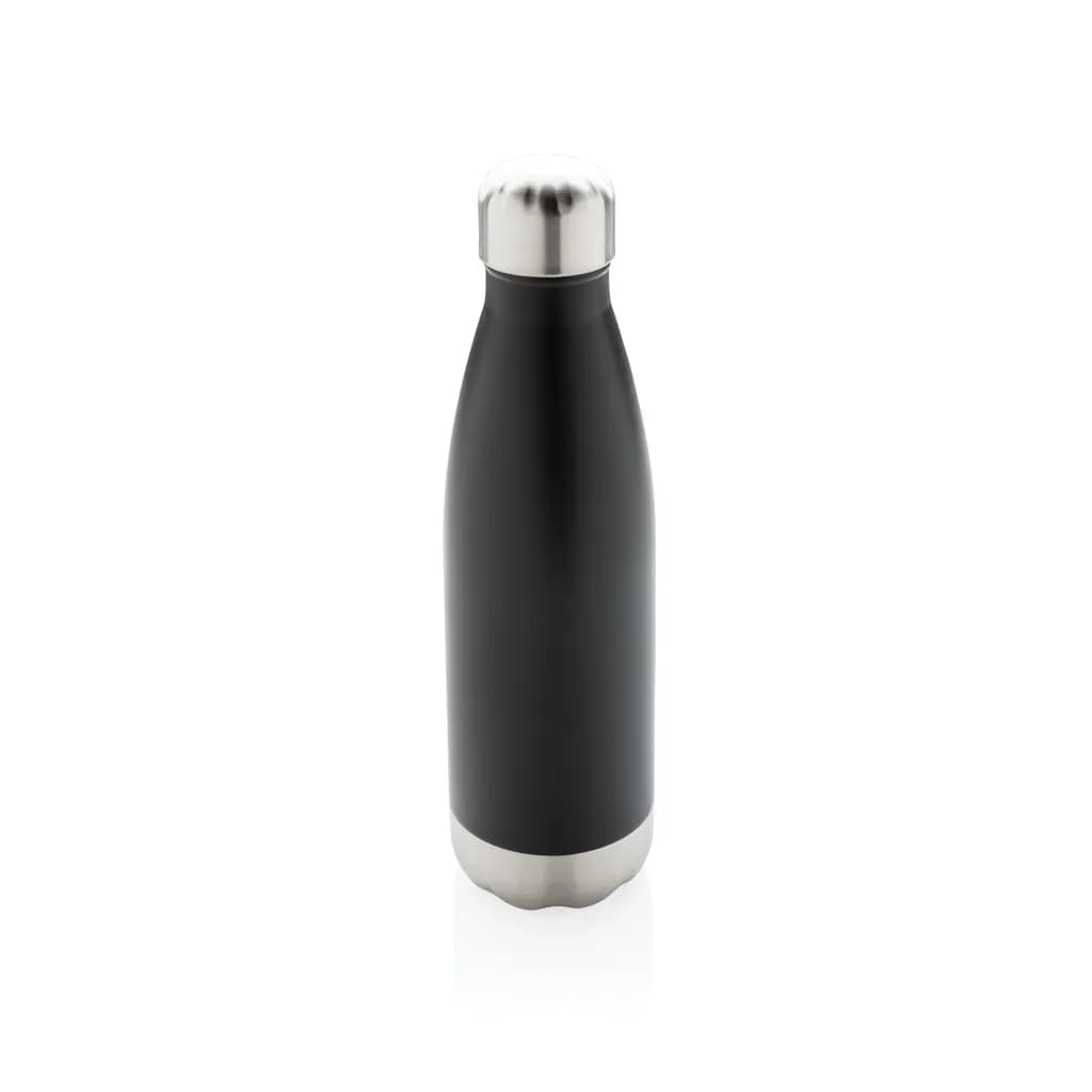 Vakuumisolierte Stainless Steel Flasche - schwarz