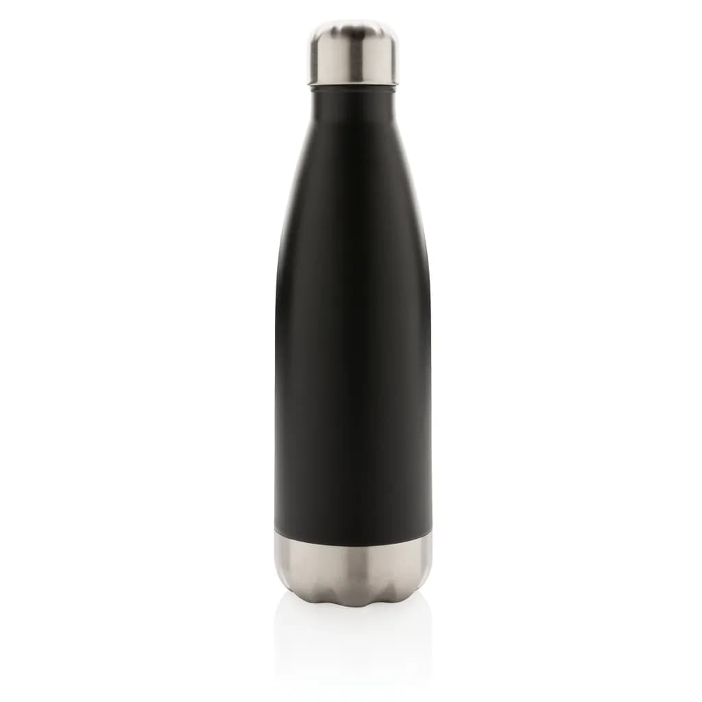 Vakuumisolierte Stainless Steel Flasche - schwarz